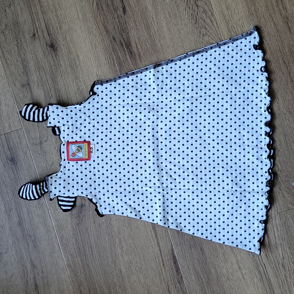 Happy green bee dress size 2t - Picture 2 of 5